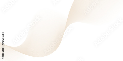 Luxury abstract gold wavy line pattern (guilloche curves) with copy space. Elegant golden color smooth gradient on white background.