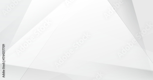 white light shadow backgrounds. Simple Minimal geometric abstract design. Clean White Surface. template banner, poster.