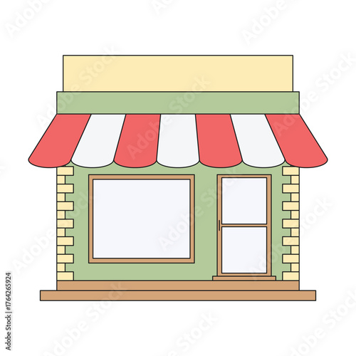 shop vector illustration