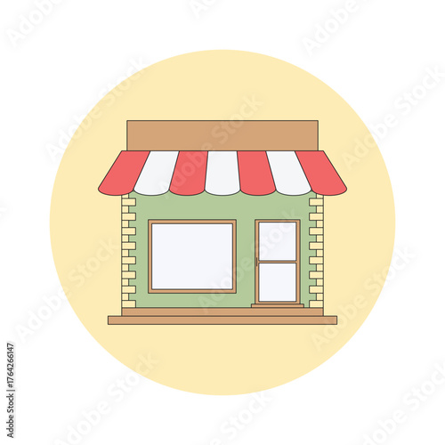 shop vector illustration