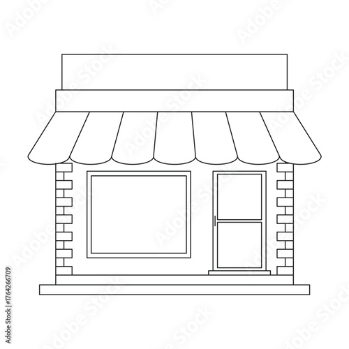 shop vector illustration