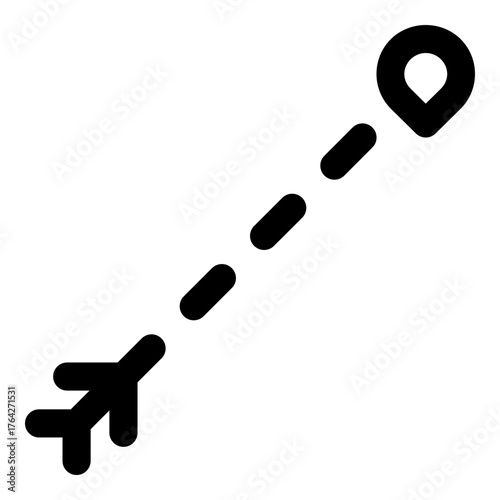 flight route icon