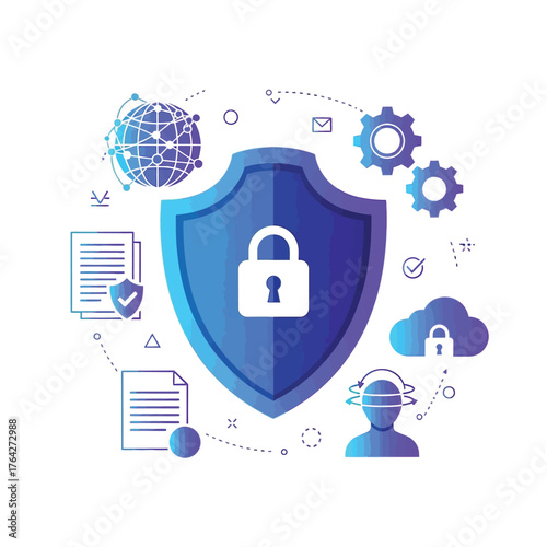 Aesthetic Digital Marketing Technology Graphic