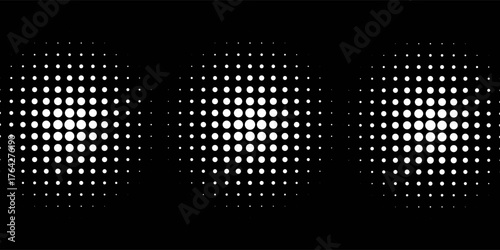 Seamless circular lines pattern radio wave background, radio wave illustration background.