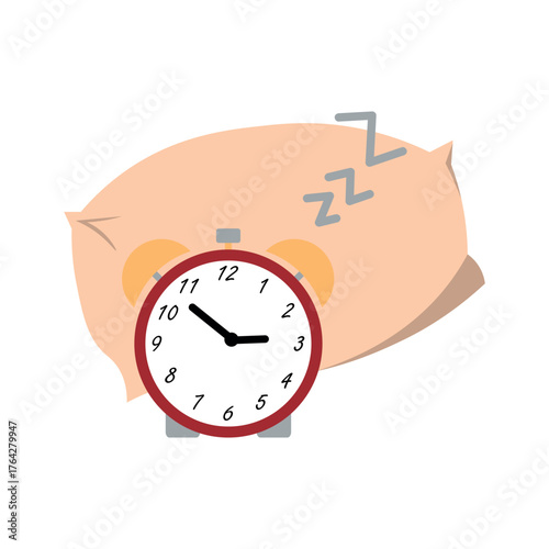 Sleep Time Illustration