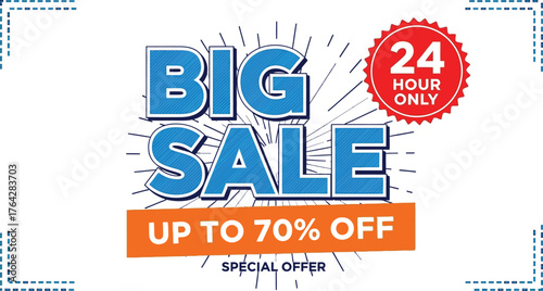 Big sale up to seventy percent off special offer limited