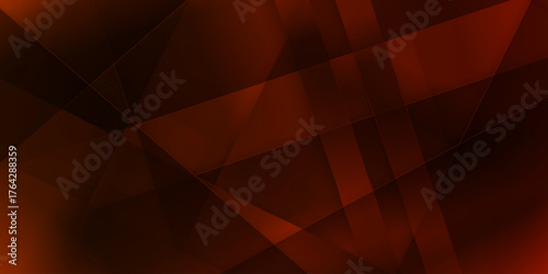 Minimal geometric background with triangles, red Abstract Lights Lines Background with tech geometric shapes, geometric background Fit for presentation design and website.	