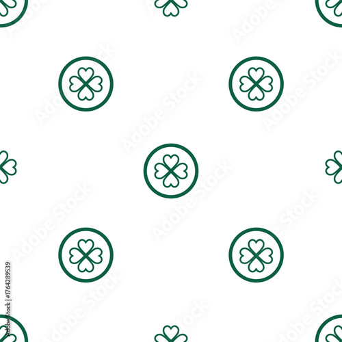 Inspired by Irish traditions, the pattern features symbols of luck and harmony.