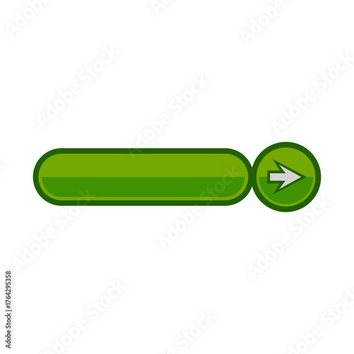 Green Next Button Bar Icon
