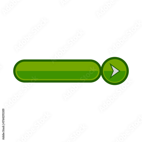 Green Next Button Bar Icon