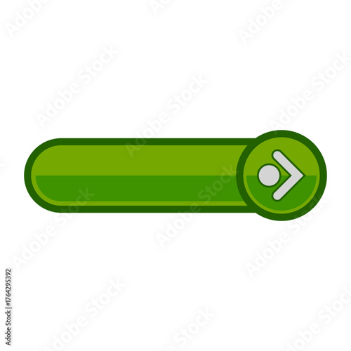 Green Next Button Bar Icon