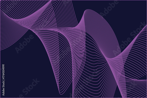Ripple Line Background