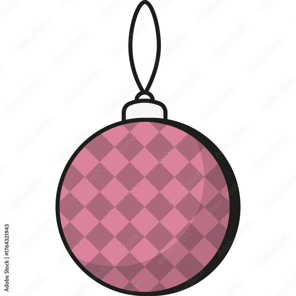 Fototapeta premium christmas ball, christmas ornament, holiday decoration, christmas toy, new year decoration, christmas tree, festive ornament, holiday sphere