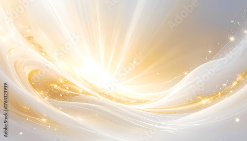 白と金と神々しい光