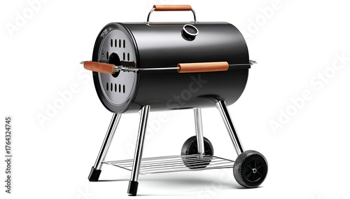 High-quality barbecue grill with sleek design, perfect for outdoor cooking and summer gatherings.