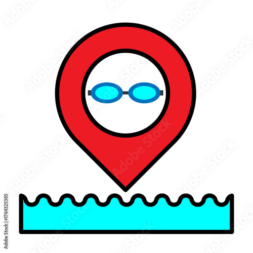 Swimming Pool Sticker