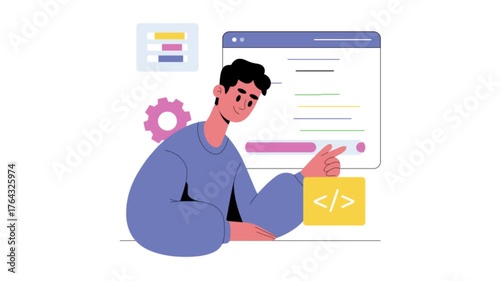 Rechecking modified code to maintain stable performance – Animation MP4 File
