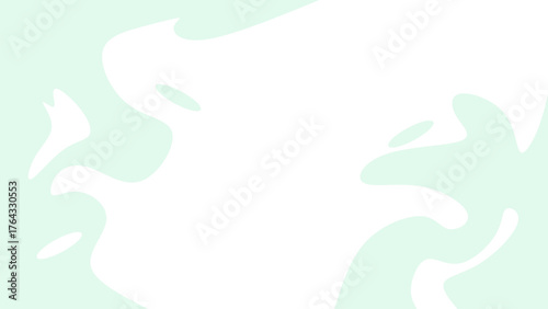 Light green abstract background with smooth organic shapes and white space, ideal for eco branding, wellness themes, minimal design, or nature inspired layouts.