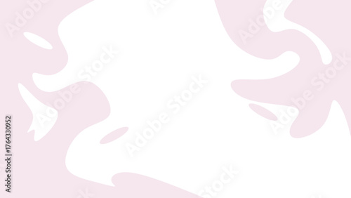 Soft abstract background with flowing pink and white shapes, ideal for beauty, wellness, branding, minimal design, or feminine themed creative projects.