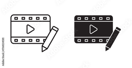video editing icon