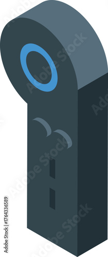Vr controller managing virtual reality experience with modern technology, providing immersive gaming and entertainment