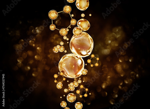 gold bubble molecule 