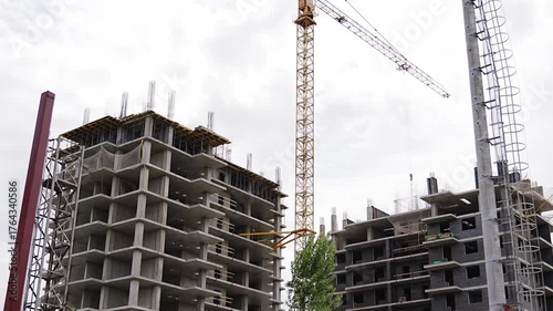 Construction of new buildings in urban area