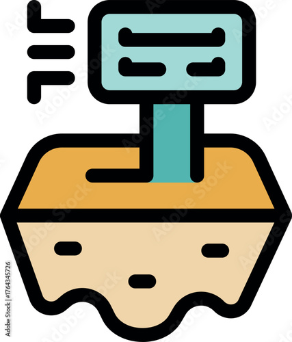 Soil sampling process extracting earth layers for analysis, potentially related to agriculture, soil pollution research, or environmental studies