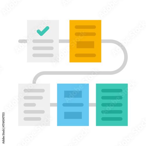 Planning icon vector image. Suitable for mobile apps, web apps and print media.