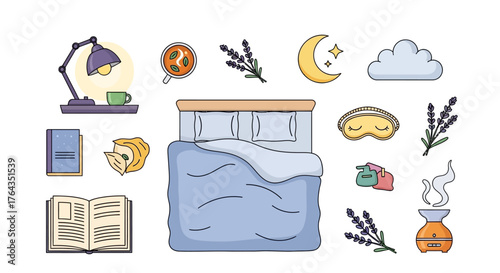 Relaxing Bedtime Rituals Lavender, Tea, and Books for a Peaceful Night