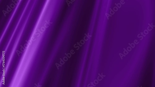 beautiful romantic sexy draped seductive regal purple taffeta fashion fabric material floating slowly and sensually in the light floaty breeze 4K motion graphic animation background wallpaper