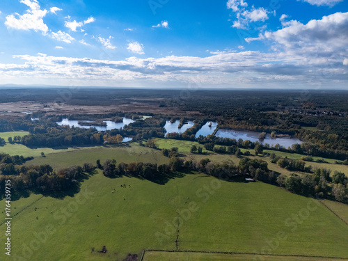 Zelters Teiche in Wittichenau in der Lausitz.
