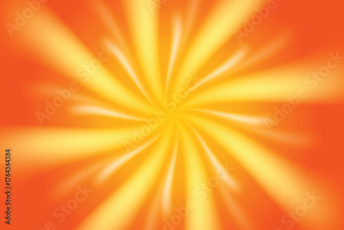 Warm sunlight with rotating patterns