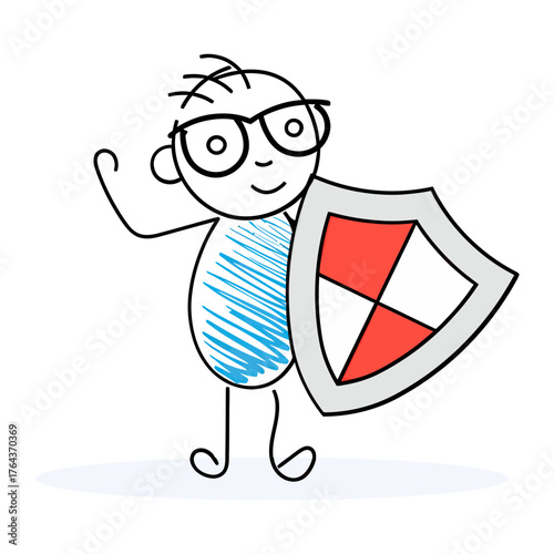 Design security shield protection safety defense antivirus firewall secure safeguard internet security system verctor art illustration png