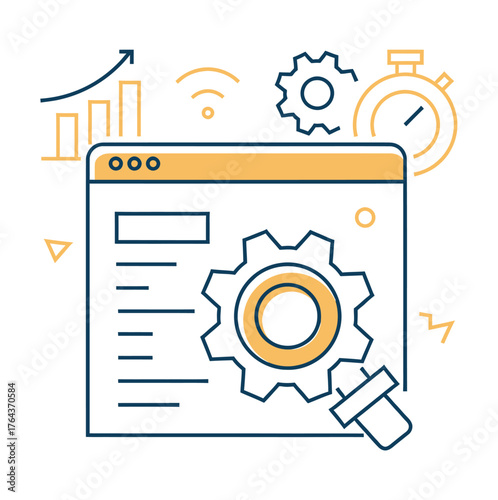 Design seo optimization search engine marketing analytics strategy growth ranking web development digital marketing verctor art illustration png