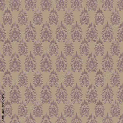 seamless damask pattern
