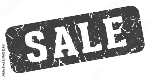 sale rectangular sign. sale stamp
