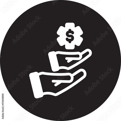 funding glyph icon