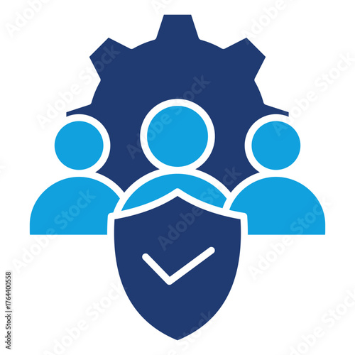 Intregity Flat Blue Icon