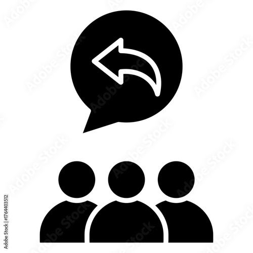 Response Team Glyph Icon