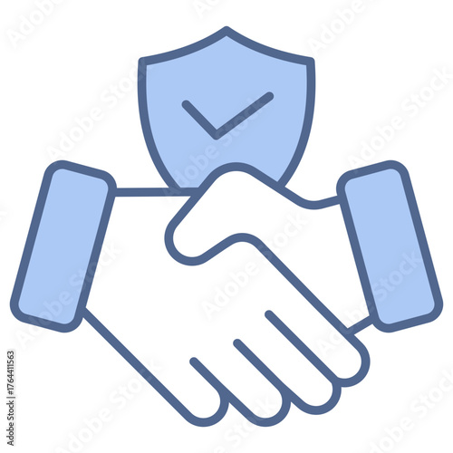 Trust Blue Icon