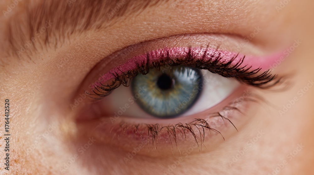 Obraz premium Makeup on womans eye