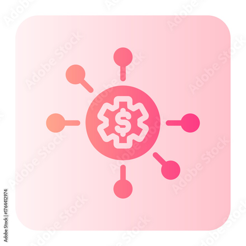 diversification gradient icon
