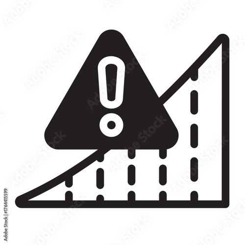 risk management glyph icon