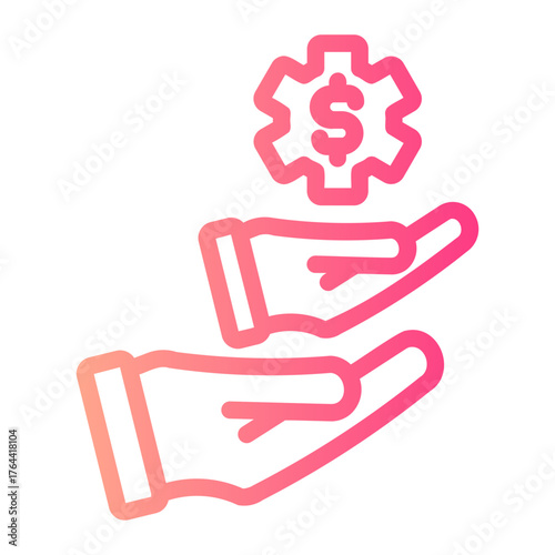 funding gradient icon