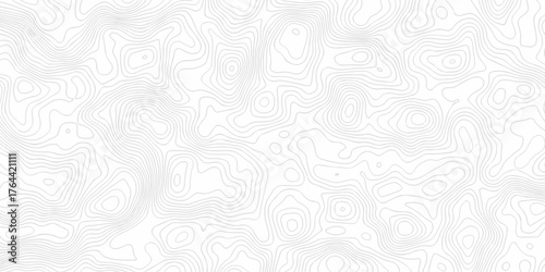 Abstract background with a wave grid map and topography map and seamless pattern with lines White wave paper curved reliefs abstract background, Abstract topographic contours map background.	