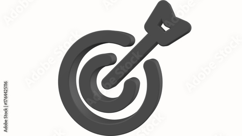 darty board wheel isolated on white.eps