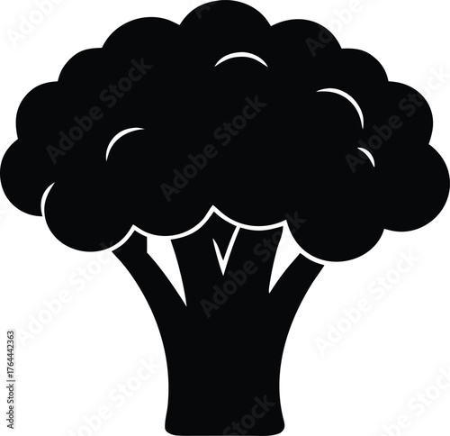 Broccoli design element vector