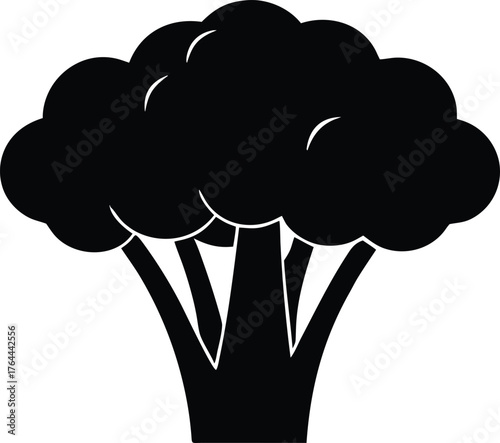 Broccoli vector icon