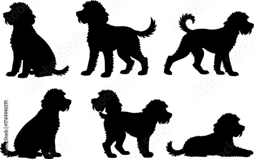 Dog Silhouette Collection Bundle
